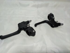 Paire de leviers de frein 12/16" - Noir